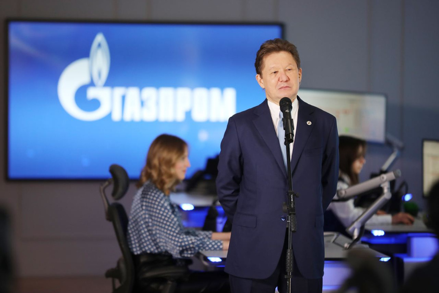 Алексей Миллер. Обложка © Telegram / "Газпром"