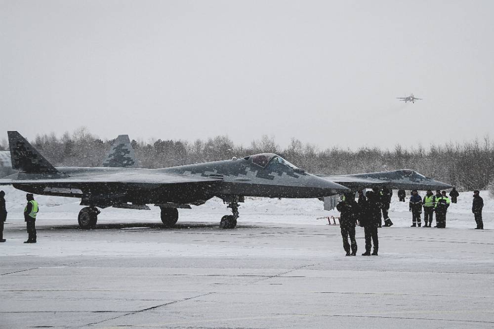 ОАК передала Минобороны РФ очередную партию истребителей Су-57