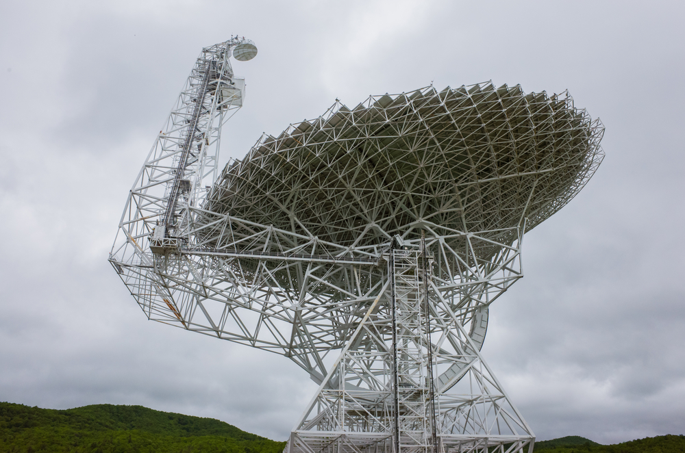 Радиотелескоп Green Bank. Фото © Shutterstock