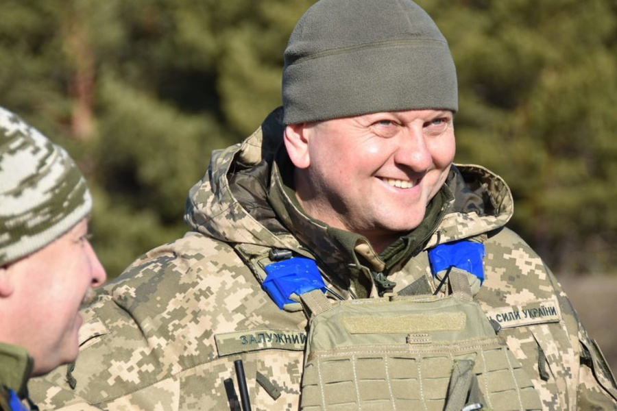 Главком ВСУ Валерий Залужный. Обложка © Wikipedia / Міністерство оборони України