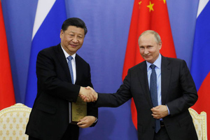 Путин: Россия и Китай будут развивать военное сотрудничество