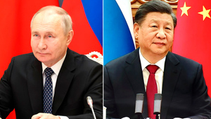 Председатель КНР Си Цзиньпин поздравил Путина с Новым годом