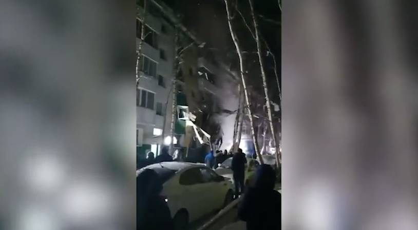 В пятиэтажке в Нижневартовске взорвался бытовой газ