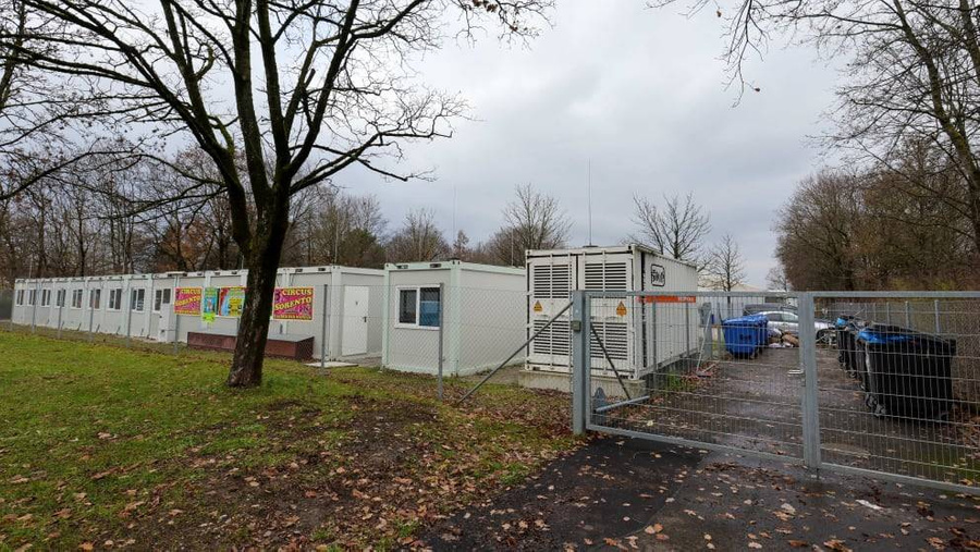 Центр для беженцев в Мюнхене, где произошла драка украинки с охранниками. Фото © Bild
