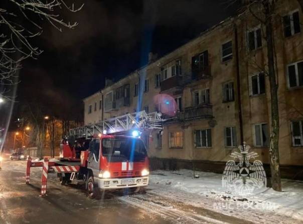 Последствия взрыва газа в жилом доме в Ярославле. Фото © ГУ МЧС по Ярославской области