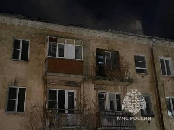 Последствия взрыва газа в жилом доме в Ярославле. Фото © ГУ МЧС по Ярославской области