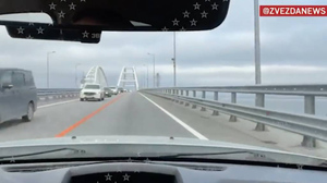 Журналисты показали восстановленную после взрыва часть Крымского моста