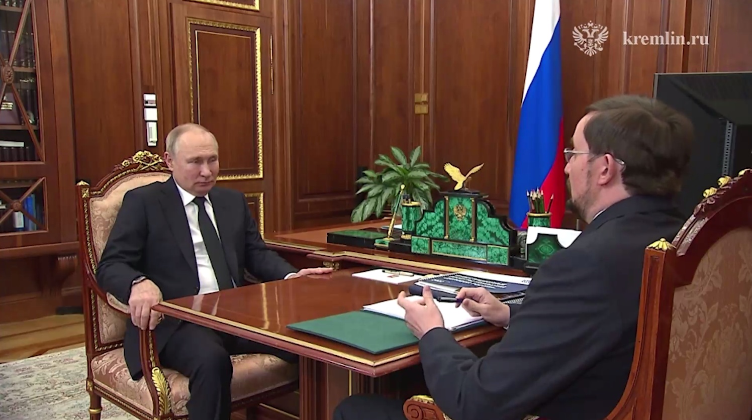 Путин обсудил с председателем 