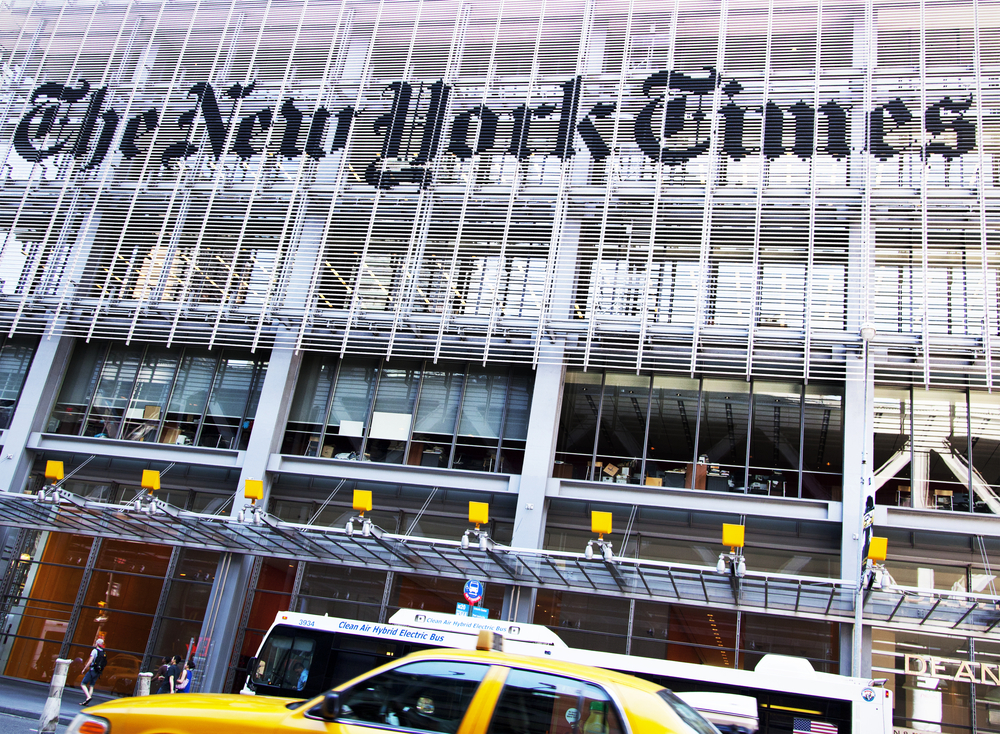 Журналисты NYT устроили забастовку впервые за 40 лет