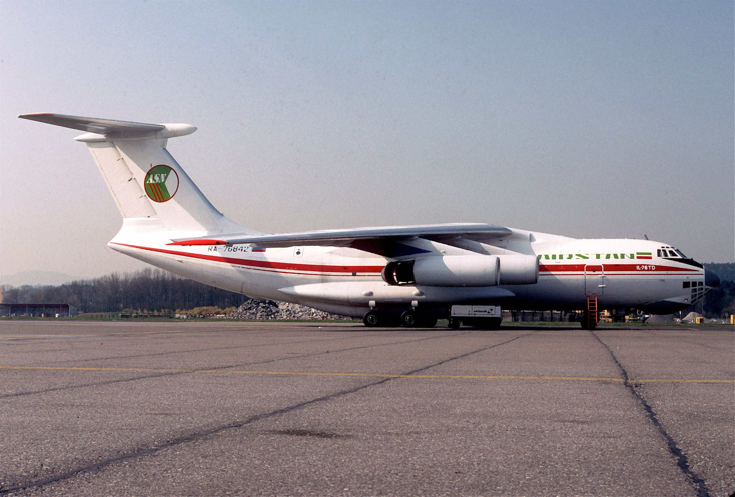 Ил-76ТД, борт за 4 месяца до захвата. Фото © Wikipedia