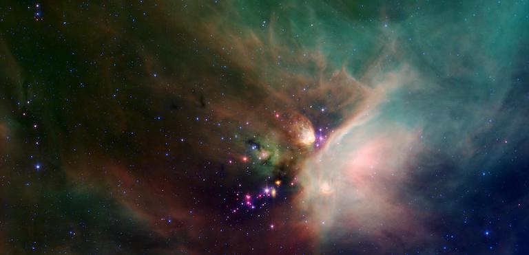 Изображение области звездообразования. Фото © NASA