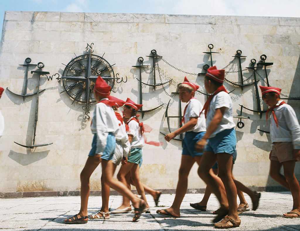 Пионеры на отдыхе в лагере "Артек". Фото © ТАСС / 
