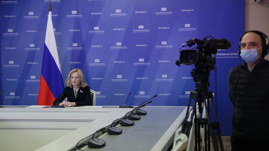 <p>Заместитель председателя Государственной думы Ирина Яровая. Фото © duma.gov.ru</p>