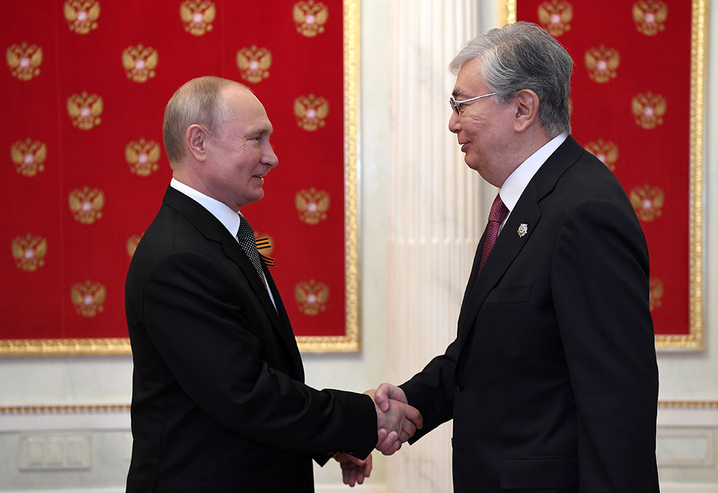 В Кремле начались переговоры Путина и Токаева