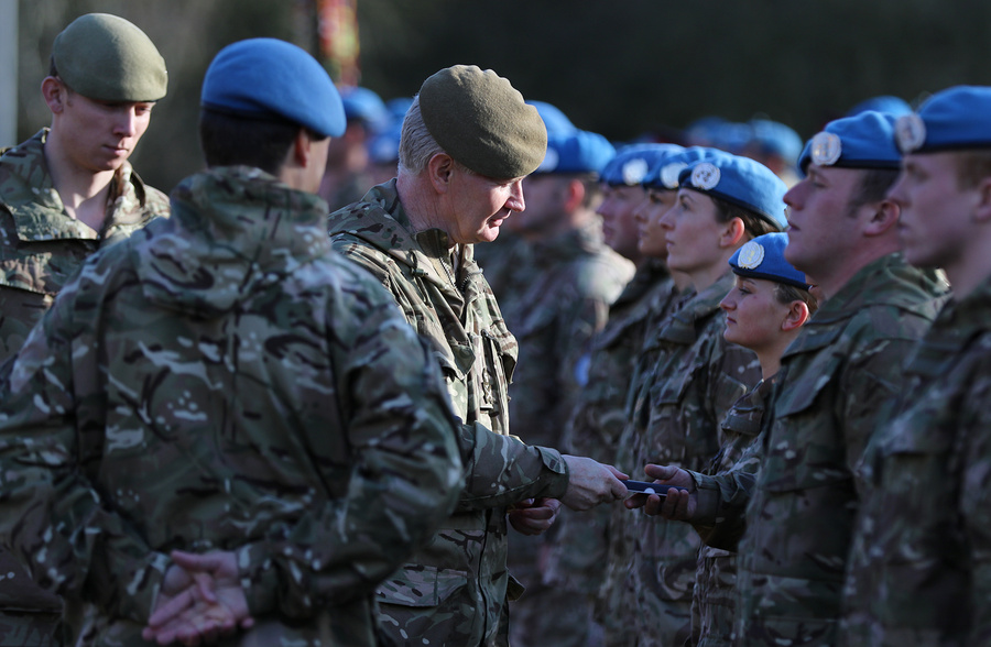 Военные Великобритании. Фото © Facebook / britisharmy