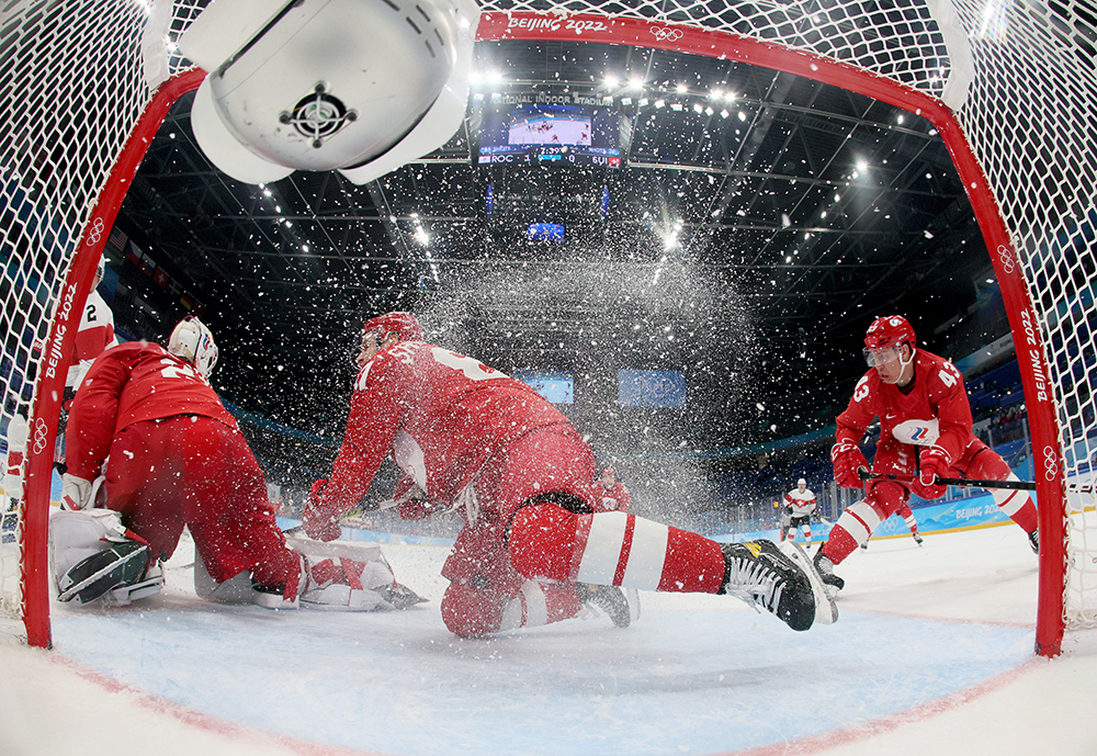 Сборная России по хоккею. Фото © Getty Images / Bruce Bennett