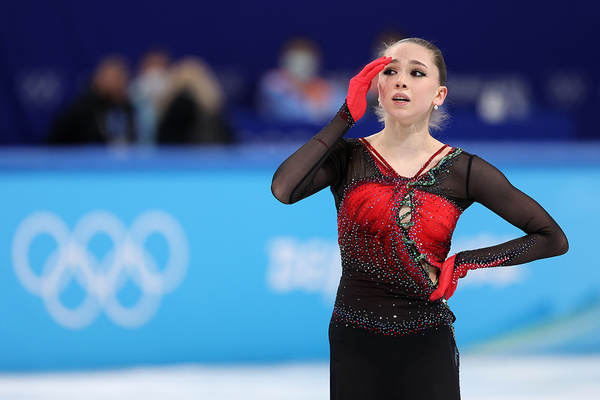 Фигуристка Камила Валиева на Олимпиаде в Пекине. Фото © Getty Images / Lintao Zhang