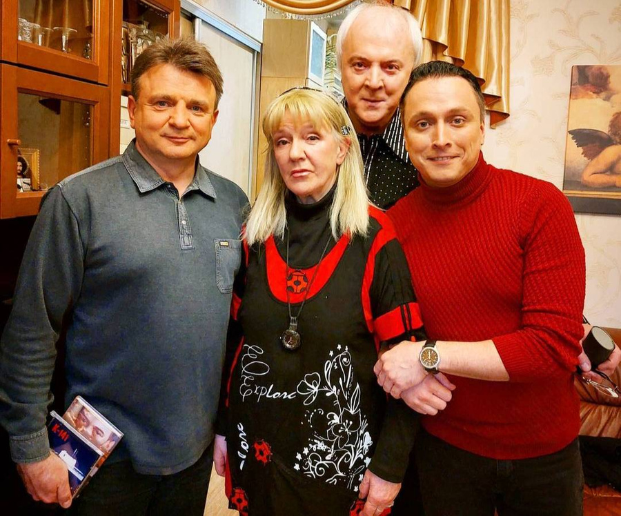 Тимур Кизяков, Жанна Бичевская, Геннадий Пономарёв и Иван Ильичёв. Фото © Instagram / ivan_ilichevv