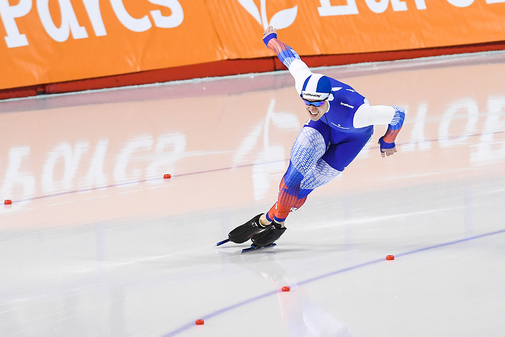 Конькобежец Виктор Муштаков. Фото © Getty Images / Derek Leung — International Skating Union / International Skating Union