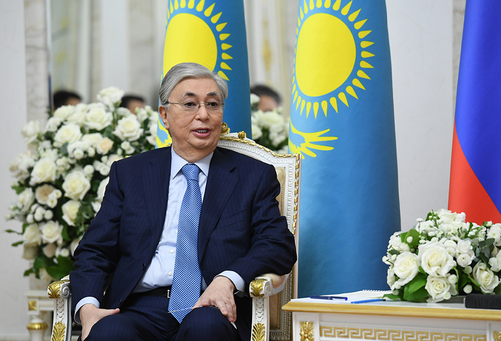 Президент Казахстана Касым-Жомарт Токаев. Фото © ТАСС / Пресс-служба Президента Республики Татарстан