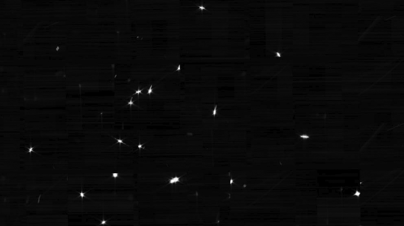 Первое изображение, полученное с телескопа "Джеймс Уэбб". Фото © NASA 