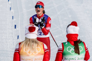 "Эмоции невозможно передать": Лыжница Степанова рассказала, как чуть не расплакалась на финише эстафеты на Олимпиаде