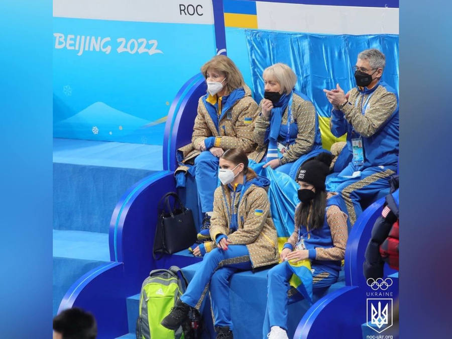 Украинские спортсмены на Олимпийских играх в Пекине © Instagram / НОК