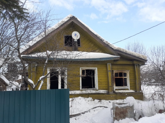 Последствия пожара в частном доме в Ивановской области, где погибло четыре ребёнка. Фото © СУ СКР по Ивановской области