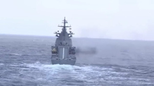 "Есть залп!": Корабли Тихоокеанского флота провели артиллерийские стрельбы