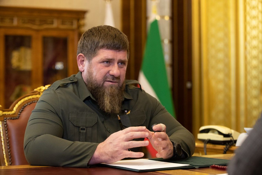 Рамзан Кадыров. Фото © Telegram-канал Kadyrov_95