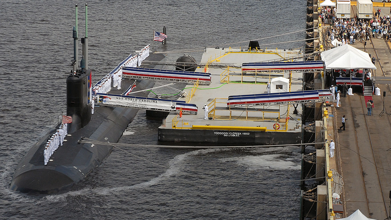 Подводная лодка. "Северная Каролина" (SSN-777). Фото © Wikipedia