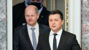 Зеленский пообещал Шольцу представить проект об особом статусе Донбасса