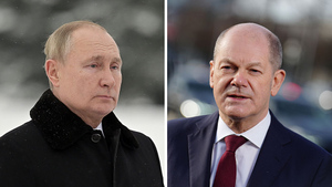 Песков назвал темы переговоров Путина и Шольца
