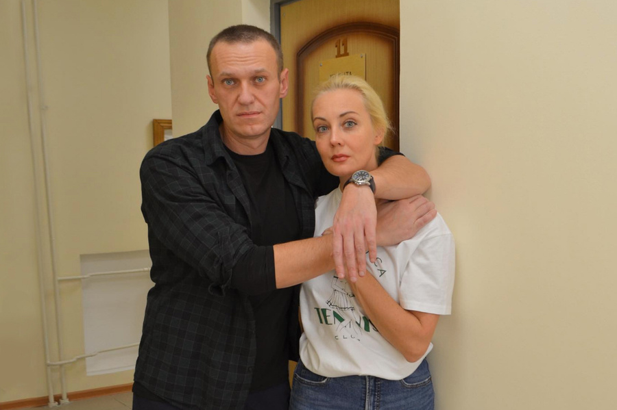 Алексей и Юлия Навальные. Фото © Instagram / yulia_navalnaya