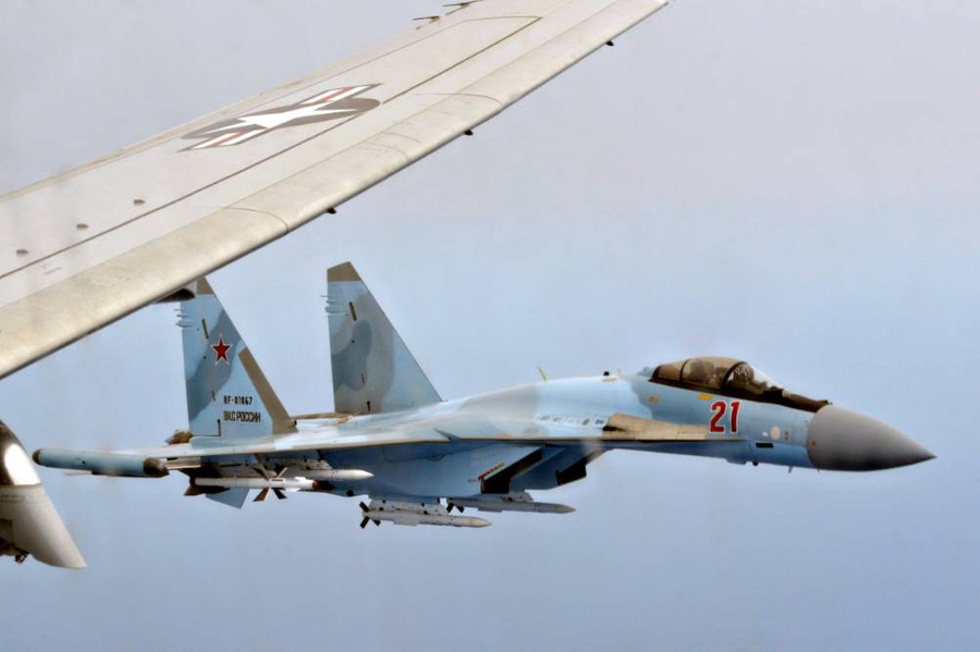 <p>Российский истребитель Су-35. Фото © ТАСС / Zuma</p>