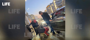 Появилось видео момента аварии с Даней Милохиным, в которой тиктокер разбил лицо