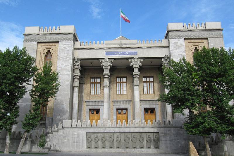 Здание МИД Ирана. Фото © en.mfa.ir