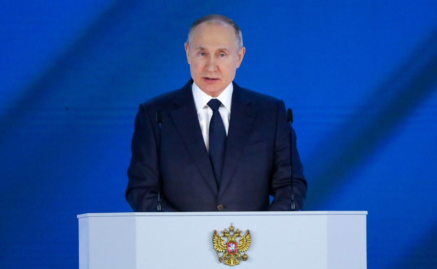 Президент России Владимир Путин. Фото © Kremlin.ru 