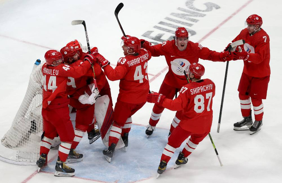 Сборная России по хоккею. Фото © ТАСС / Новодережкин Антон