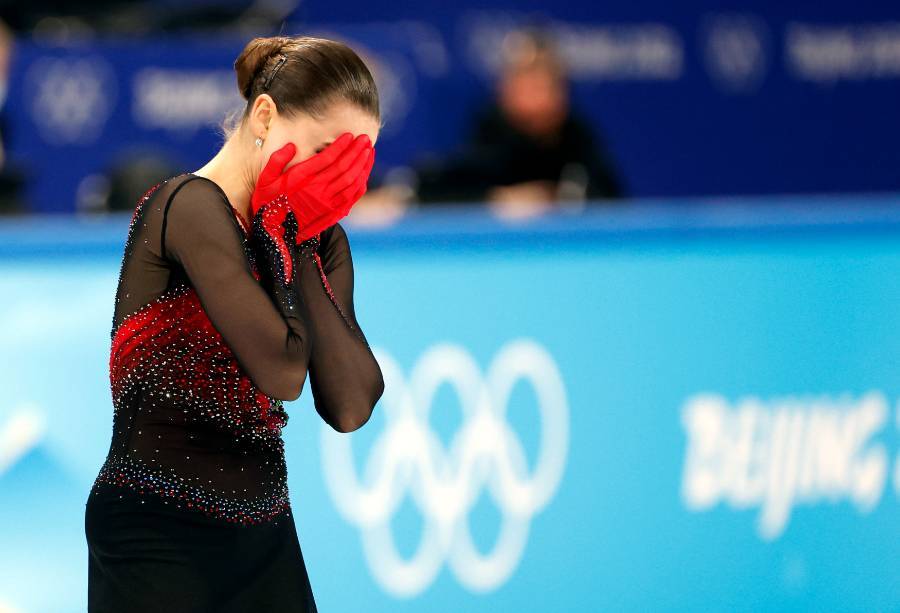 Камила Валиева. Фото © ТАСС / EPA / HOW HWEE YOUNG