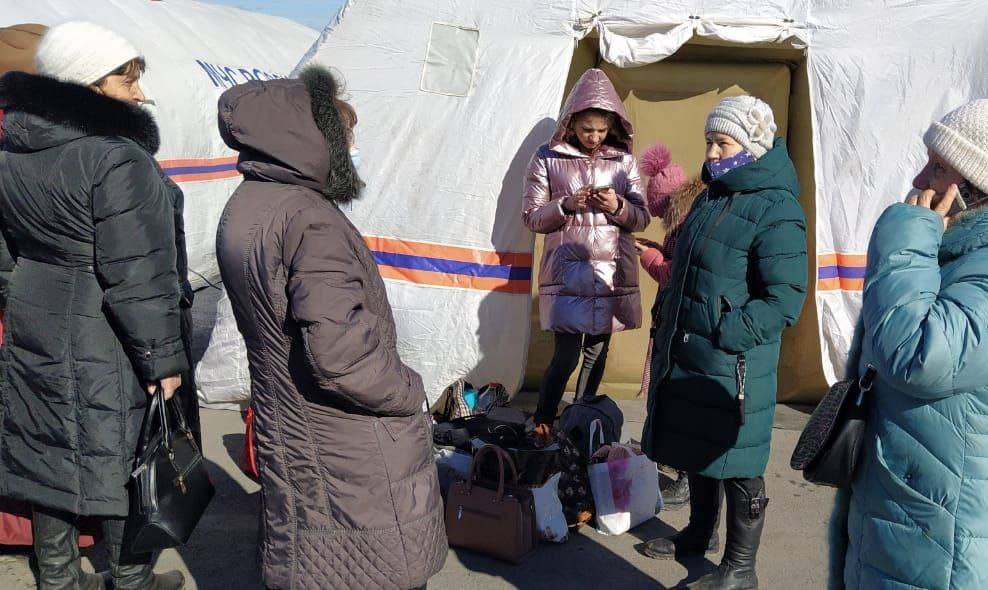 МЧС: Эвакуация беженцев будет идти круглосуточно