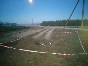 В Сети появились фото с места взрыва снаряда в Ростовской области