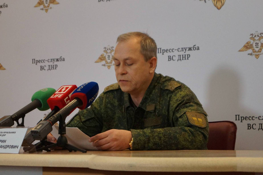 Замначальника управления Народной милиции ДНР Эдуард Басурин. Фото © VK / Личная страница