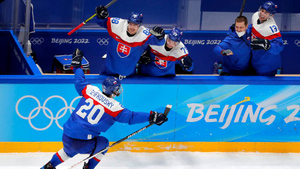 Сборная Словакии по хоккею выиграла бронзовые медали Олимпиады в Пекине