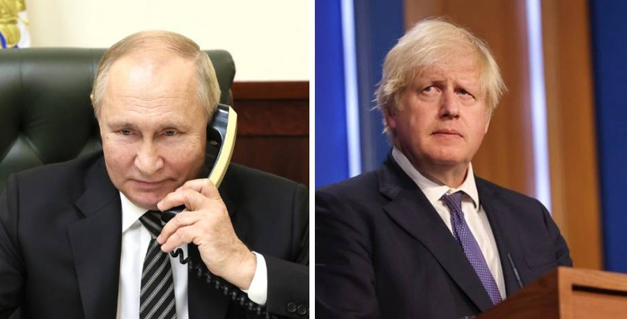 Владимир Путин и Борис Джонсон. Фото © Kremlin.ru, Instagram / borisjohnsonuk