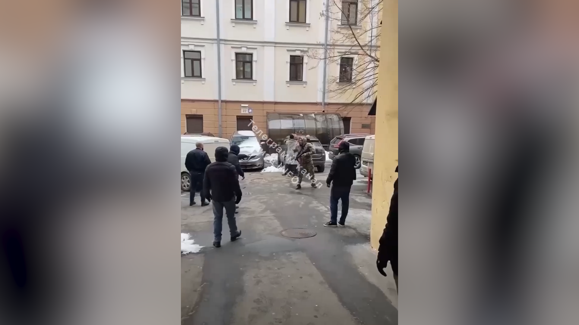 В центре Киева открыли стрельбу из автомата, пострадал ветеран АТО