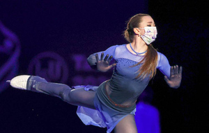 Валиева сделала три четверных прыжка во время тренировки на Олимпиаде в Пекине