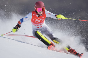 Российские горнолыжники не прошли в четвертьфинал командного турнира в Пекине