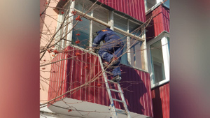 На Сахалине спасателям пришлось залезть в окно, чтобы помочь женщине-инвалиду