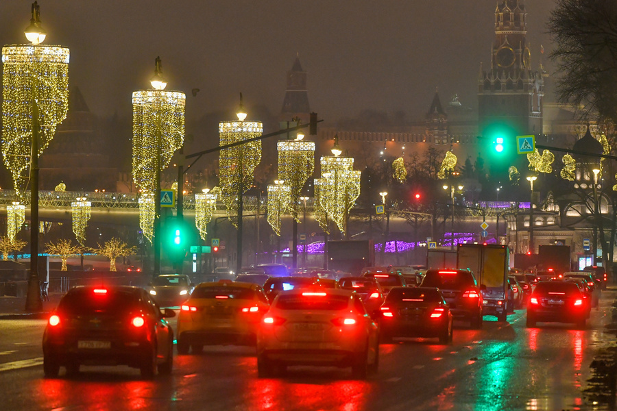 Вечерние пробки в Москве. Фото © Агентство городских новостей "Москва" / Киселёв Сергей